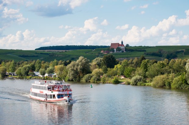 Volkach Fränkisches Weinland Main Franken Bayern Deutschland © Fränkisches Weinland Tourismus GmbH/Holger Leue