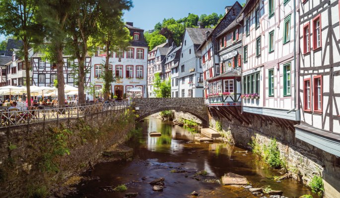 Monschau Eifel Rheinland Pfalz Deutschland  © engel.ac - stock.adobe.com