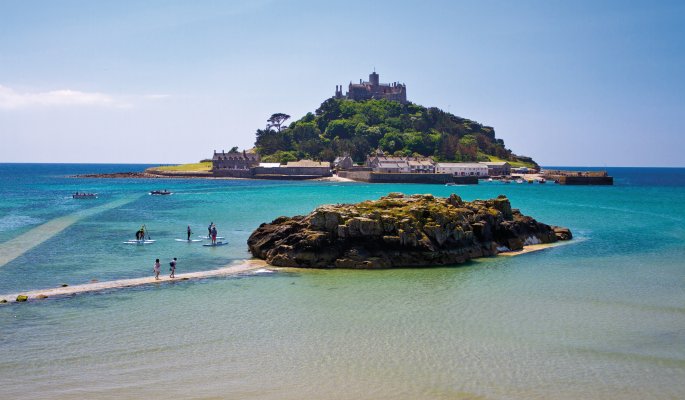 St Michaels Mount Cornwall England © VisitBritain/MikeNewman Photography