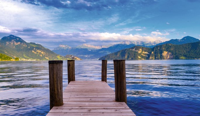 Vierwaldstättersee Schweiz © Ilhan Balta - stock.adobe.com
