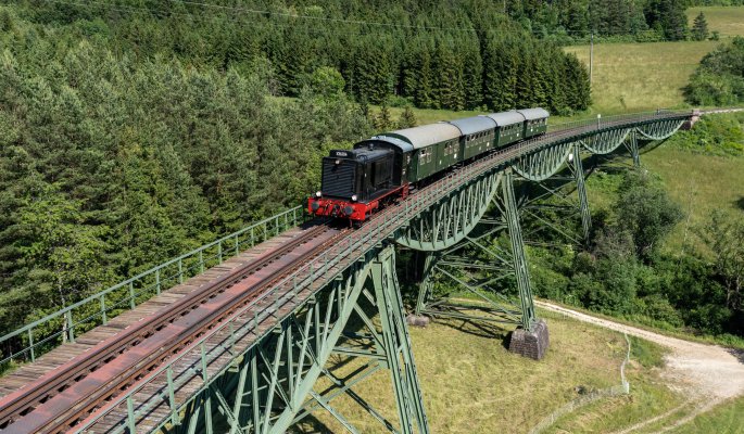 Blumberg Schwarzwald Baden-Württemberg Deutschland © Sauschwänzlebahn
