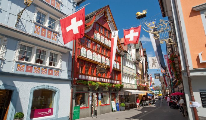 Appenzell Appenzellerland Schweiz © appenzell.ch/Christof Sonderegger