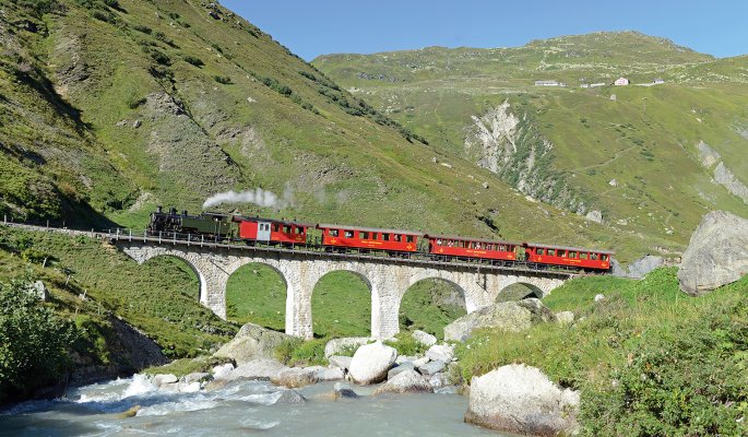 Furka Pass Goms Wallis Schweiz © Beat Moser