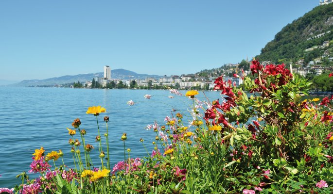 Montreux Genfer See Schweiz © HappyAlex-fotolia.com